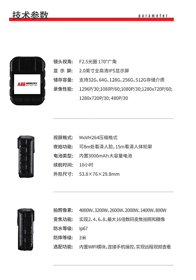 音視頻記錄儀(yi) 